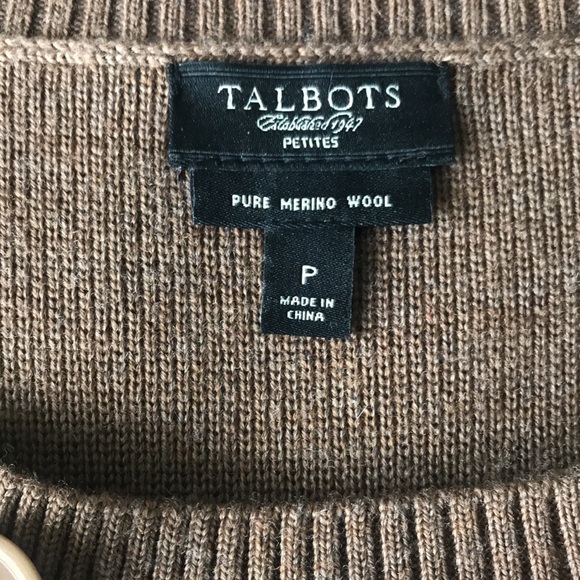 Talbots Merino Wool Sweater - Picture 6 of 8